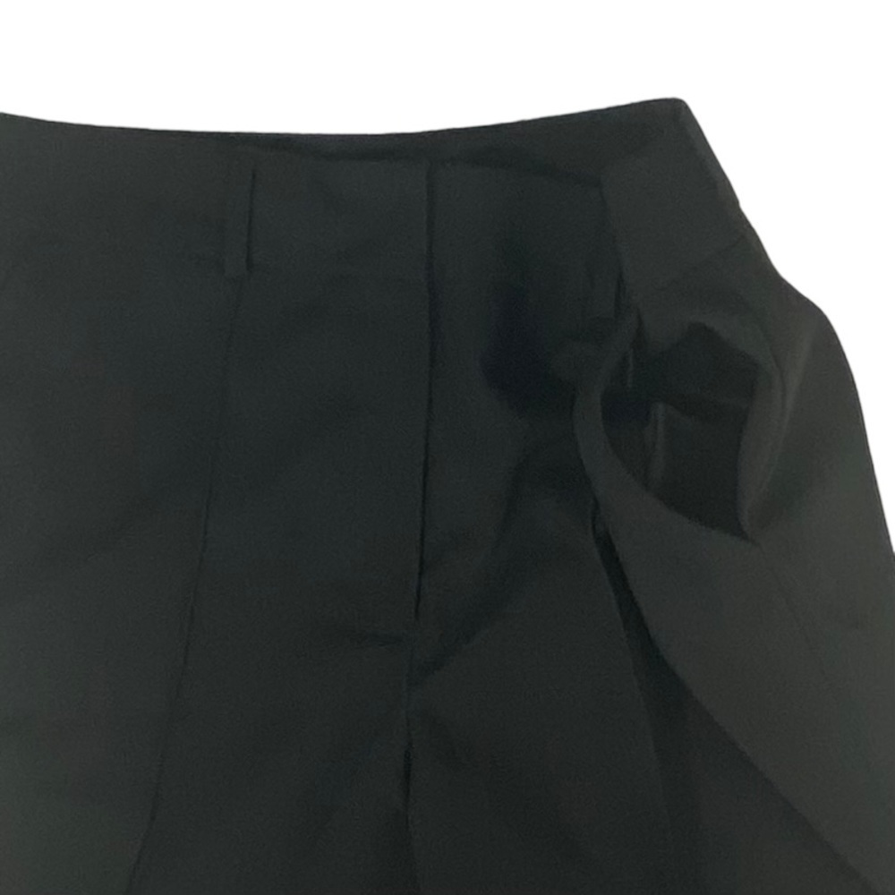 Asos Design Women’s Black Cropped High-Rise Pants, Front Seam, EUC, Size 14 - Picture 7 of 14